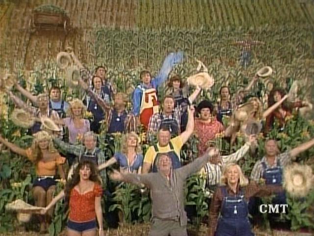 Hee Haw Cornfield Salute