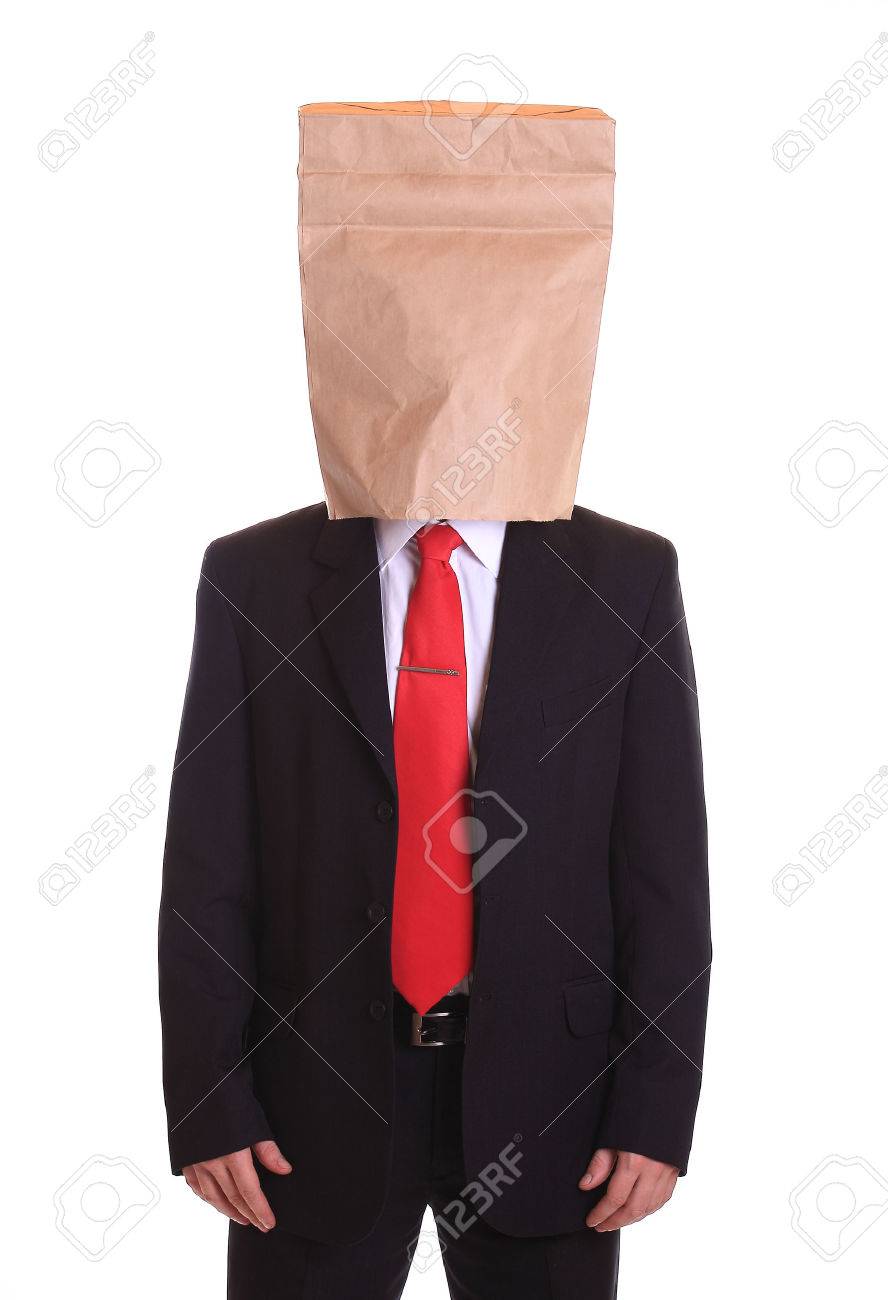 man-with-a-paper-bag-on-head