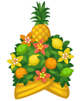 Fruit hats are just always funny.