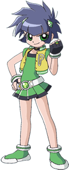 I like the hair. It's punk chic!