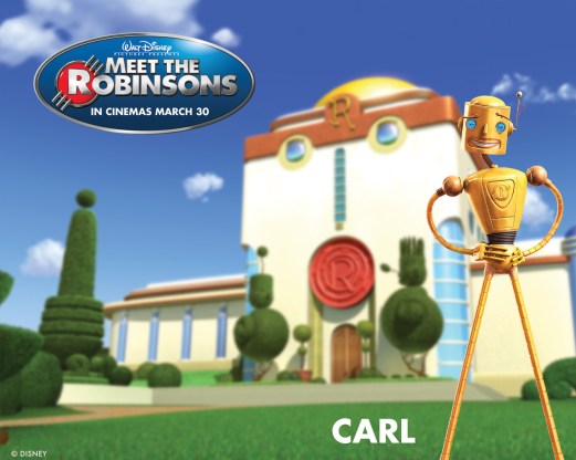 Casa Del Robinson, complete with gold-plated robot butler!