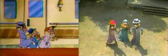 Yeesh! What sort of vitamins has Dave been feeding those guys?!