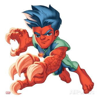 Reptil possessed a fossilzed talisman which initially granted him the ability to transform parts of his body to those of various dinosaurs, although he was able to go full dino int he shows' 2nd season. 