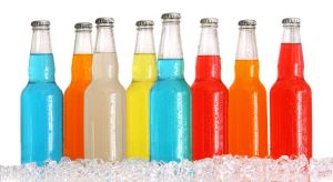 Proto-Cola. Available in Red, Yellow, Blue, Orange and new White! Proto-Cola. It's deliciously addictive! And perfectly harmless. We swear.