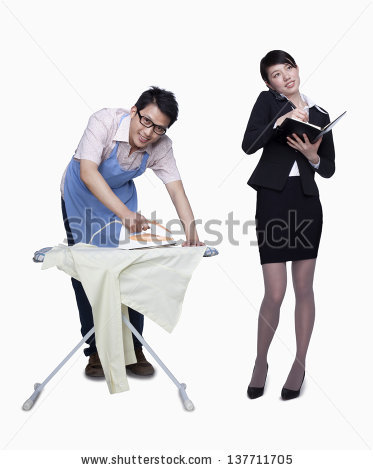 stock-photo-businesswoman-and-stay-in-home-father-137711705