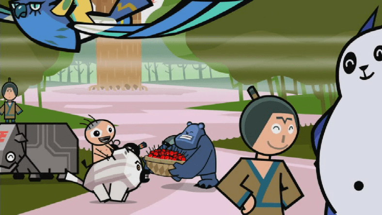 Kid_riding_a_dog_intro_screen