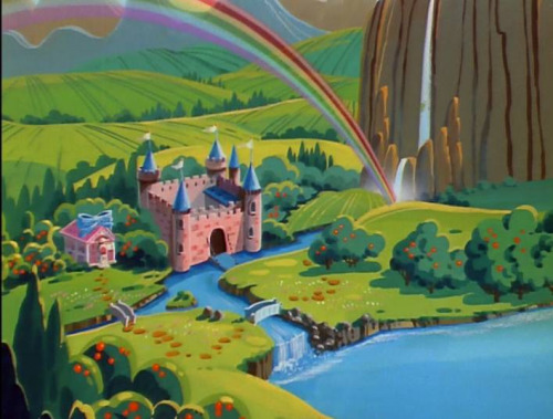 Dream Castle with Rainbow
