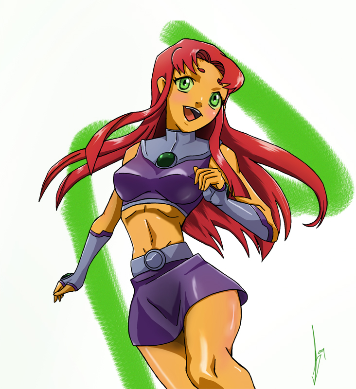 Starfire_by_Q_tan_chan