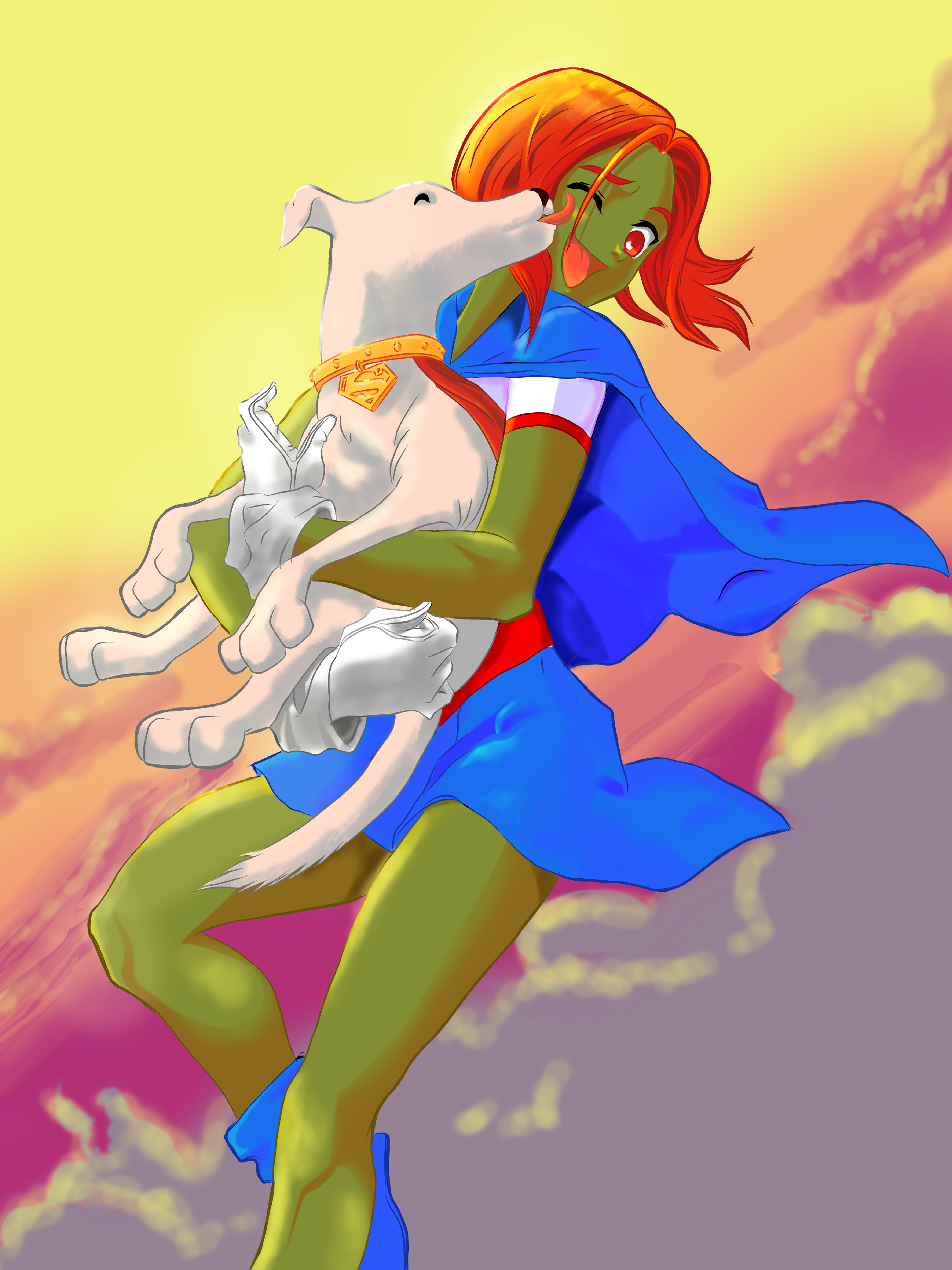 Miss_Martian_by_chou_roninx