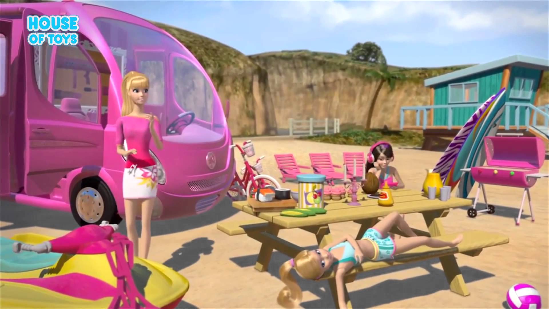 barbie-dream-van