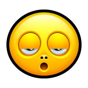 Smiley bored 2