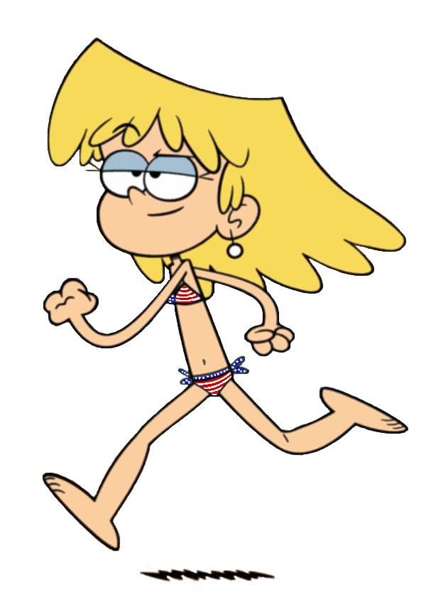 Lori_Loud_Flag_Bikini_Running