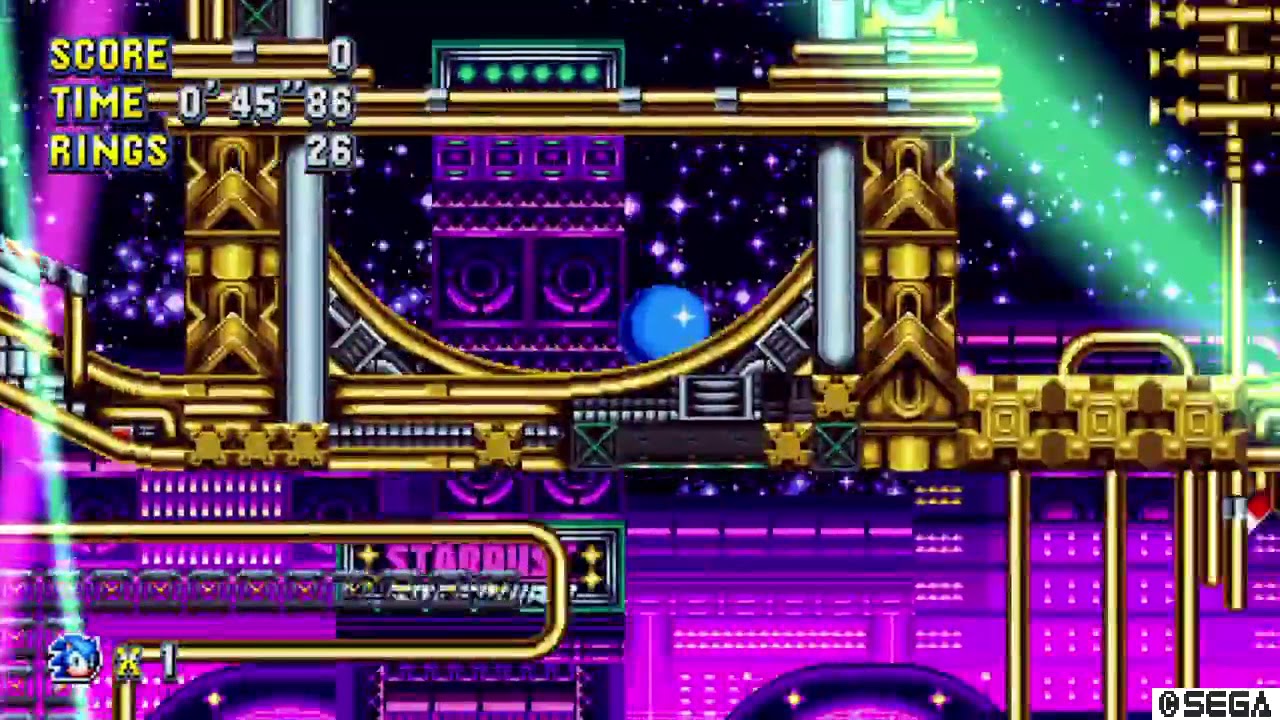 Stardust Speedway Zone Act 2