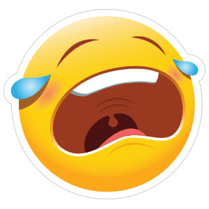 Crying emoji