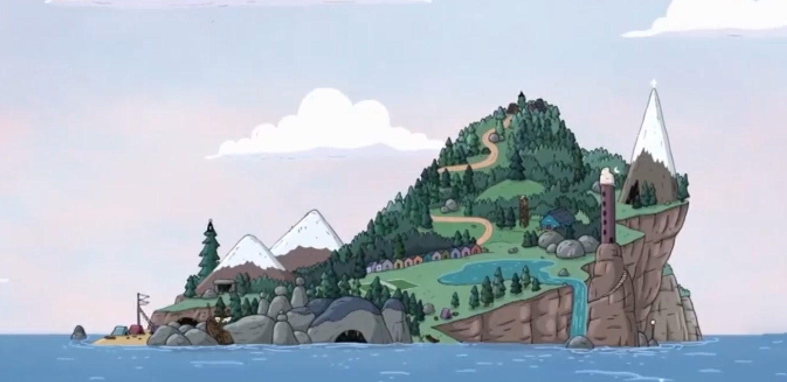 Summer Camp Island Location